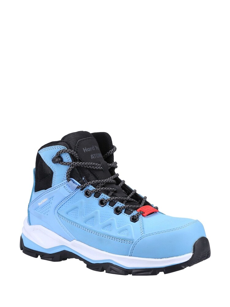 Hard Yakka Blue Atomic PR Hybrid Side Zip Safety Boots - Image 2 of 4