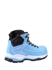 Hard Yakka Blue Atomic PR Hybrid Side Zip Safety Boots - Image 3 of 4