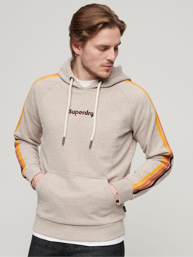 Sudadera con capucha y logo a rayas Terrain de Superdry - Imagen 1 de 6 Sudadera con capucha y logo a rayas Terrain de Superdry - Imagen 1 de 6