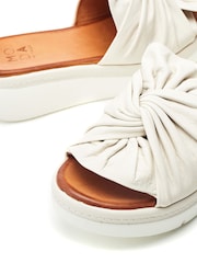Moda in Pelle Ollin Twist Upper Sport Low Wedge Sliders - Image 4 of 4