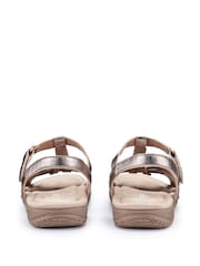 Sandalias de horma ancha con cierre de velcro Rainer de Hotter - Imagen 4 de 4