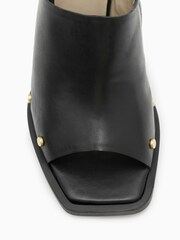Schwarz - Allsaints Kelly Pantoletten - Bild 4 von 5
