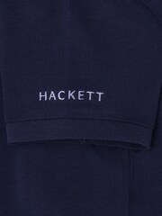 Hackett London Older Boys Blue Polo Shirt - Image 5 of 5