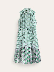 Boden Green Amy Sleeveless Shirt Dress - Image 5 of 5
