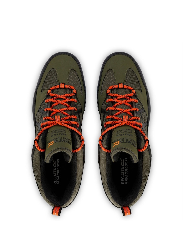 Regatta Green Samaris III Low Waterproof Hiking Shoes - Image 5 of 5