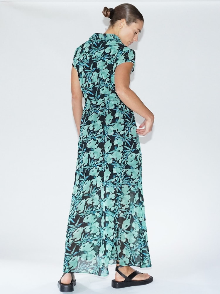 Groen - Religion Destiny Shirt Dress in Classic Leopard Print - Image 2 of 7