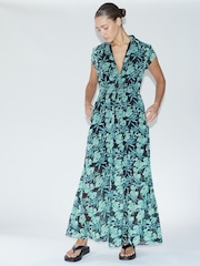 Groen - Religion Destiny Shirt Dress in Classic Leopard Print - Image 3 of 7