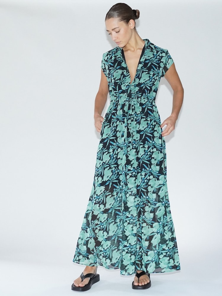Groen - Religion Destiny Shirt Dress in Classic Leopard Print - Image 3 of 7