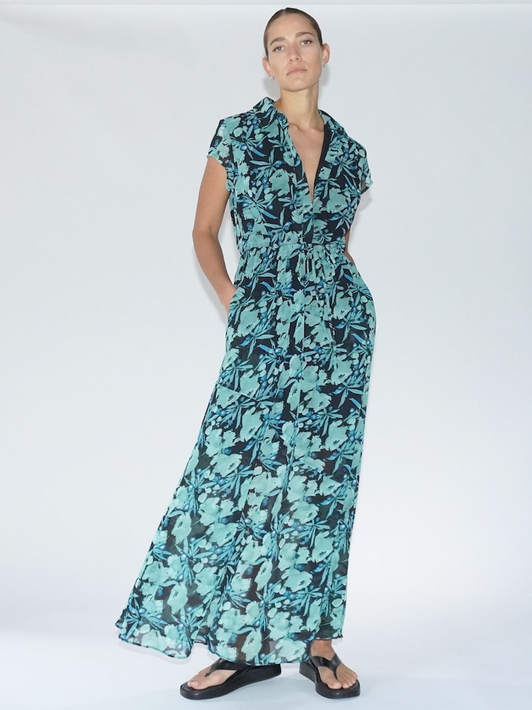 Groen - Religion Destiny Shirt Dress in Classic Leopard Print - Image 5 of 7