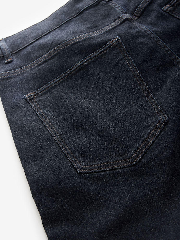 Blue Indigo Rinse Slim Fit Motion Flex Ultra Soft Jeans - Image 10 of 11