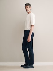 Blue Indigo Rinse Slim Fit Motion Flex Ultra Soft Jeans - Image 4 of 11