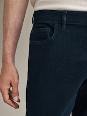 Blue Indigo Rinse Slim Fit Motion Flex Ultra Soft Jeans - Image 5 of 11