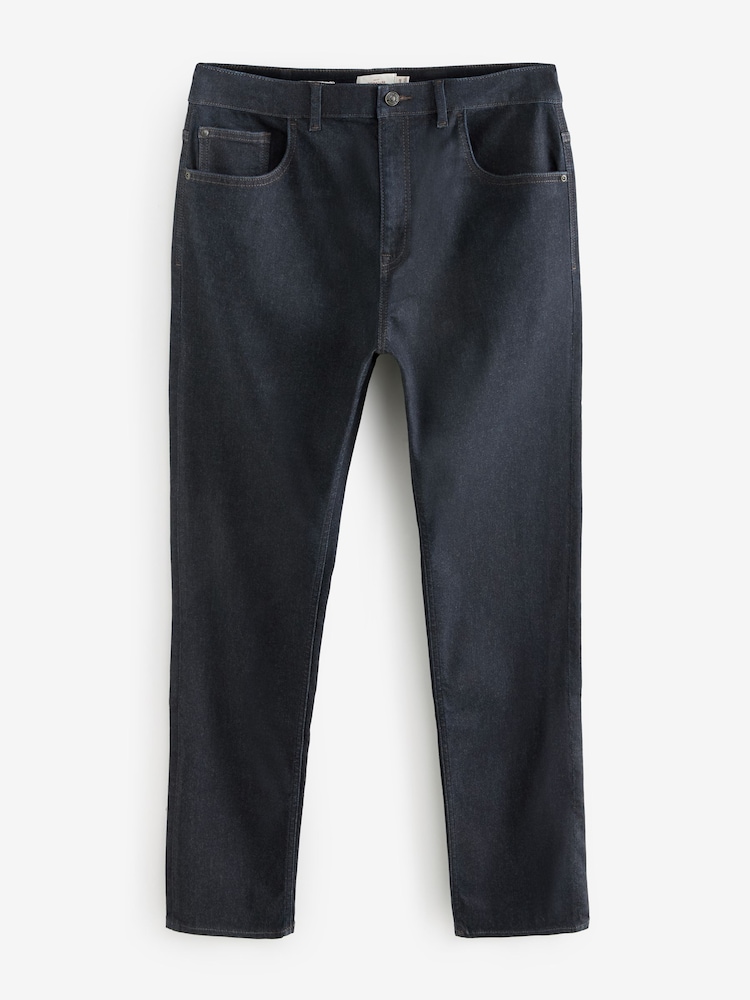 Blue Indigo Rinse Slim Fit Motion Flex Ultra Soft Jeans - Image 7 of 11