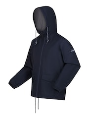 Blau - Regatta Bayano Wasserdichte Jacke - Bild 9 von 9