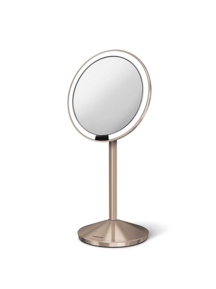 simplehuman Rose Gold Folding Sensor Mirror - Image 1 of 5