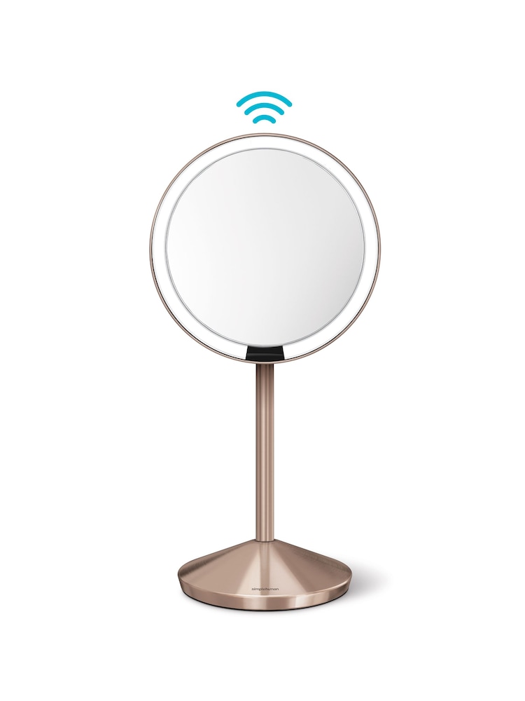 simplehuman Rose Gold Folding Sensor Mirror - Image 5 of 5