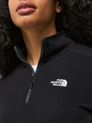 The North Face Black Womens 1/4 Zip Glacier Fleece - Image 5 of 7