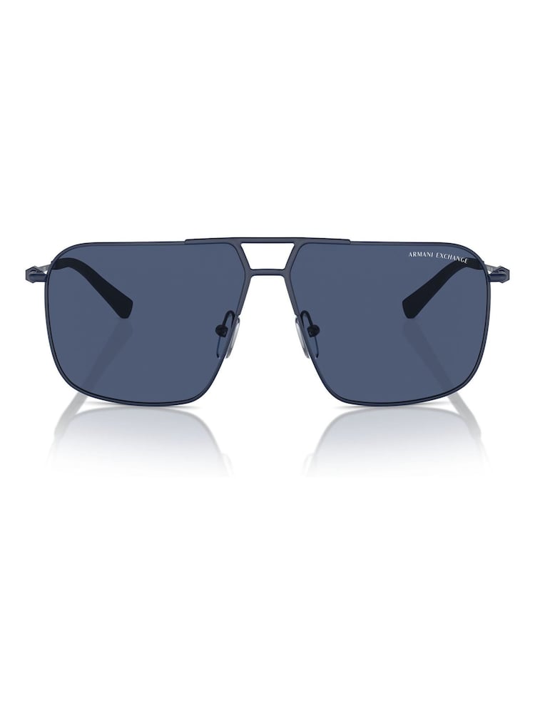 Armani Exchange Blue Ax2050S Pilot Sunglasses - Image 1 of 5