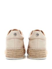 Moda in Pelle Breely Mini Wedge Woven Sole Trainers - Imagen 3 de 4
