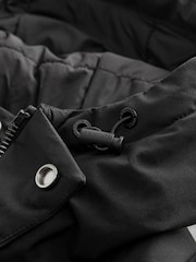 Черный - Waterproof Padded 3 in 1 Signature Hooded Coat - Image 13 of 17