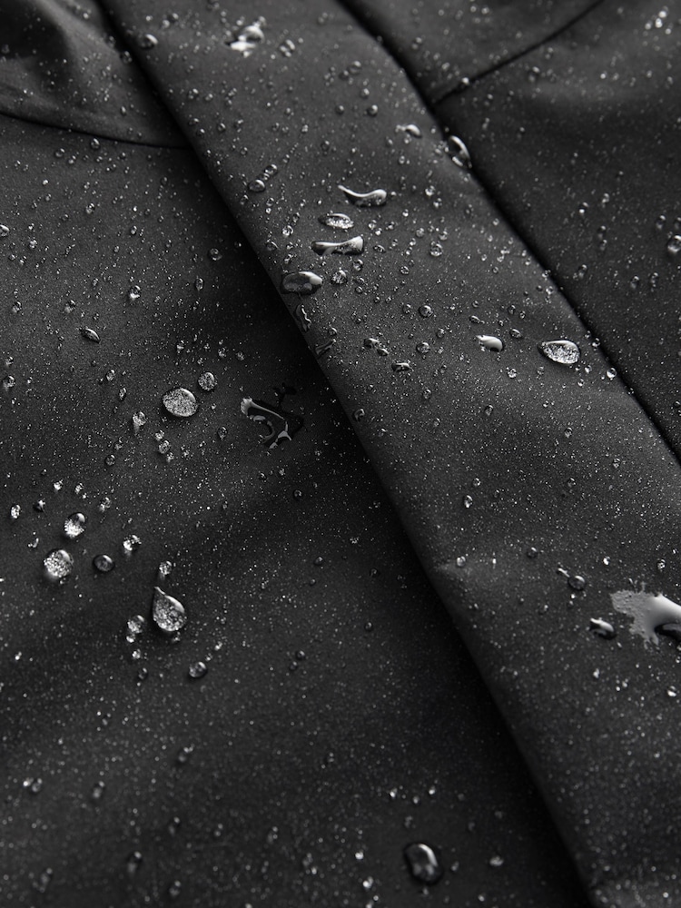 Black Waterproof Padded 3 in 1 Signature Hooded Coat - Image 16 of 17