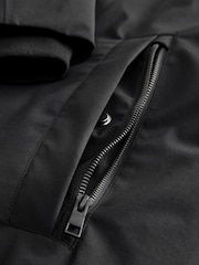 Черный - Waterproof Padded 3 in 1 Signature Hooded Coat - Image 17 of 17
