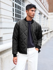 Черный - Waterproof Padded 3 in 1 Signature Hooded Coat - Image 3 of 17