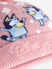 Pink Bluey Beanie Hat (1-10yrs) - Image 3 of 3