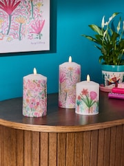 Lucy Tiffney Pink LED Candles - Image 1 of 4