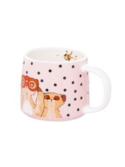 Cath Kidston Pink Meerkats Mini Billie Mugs Set Of 4 - Image 4 of 4