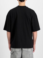 Alpha Industries Japan Warrior 100% Cotton Black T-Shirt - Image 2 of 4