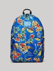 Superdry Blue Printed Montana Backpack - Image 1 of 5
