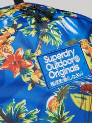 Superdry Blue Printed Montana Backpack - Image 4 of 5