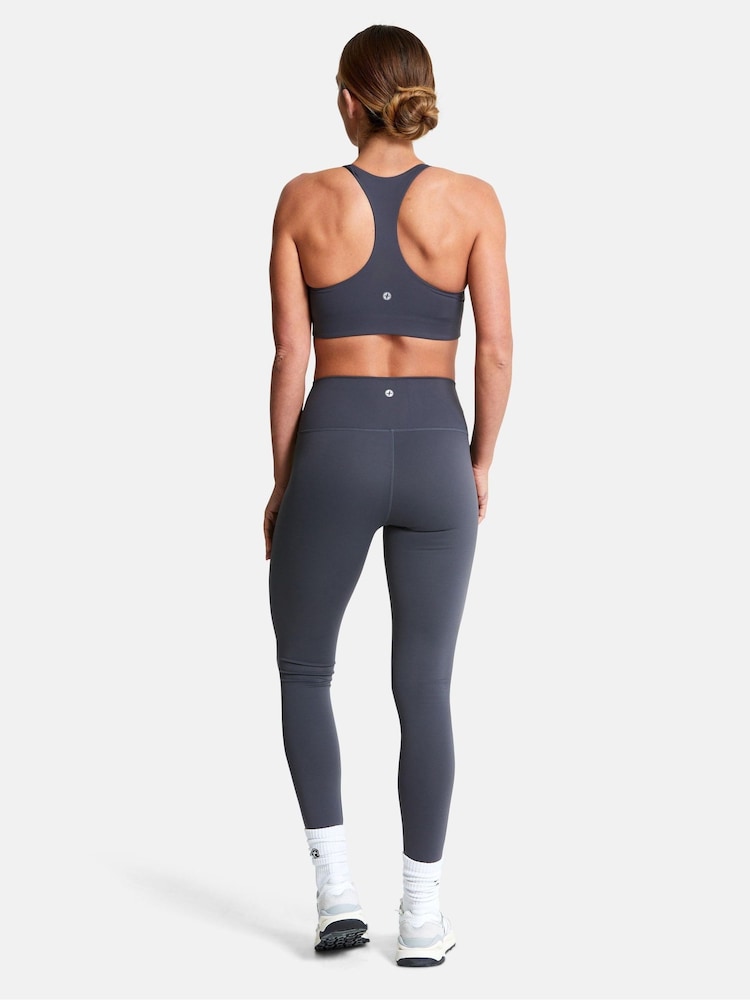 Gym + Coffee Grey Womens Aurora Full Length Leggings - Image 2 of 6