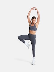 Gym + Coffee Grey Womens Aurora Full Length Leggings - Image 3 of 6