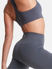 Gym + Coffee Grey Womens Aurora Full Length Leggings - Image 4 of 6