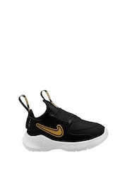 Nike Black/Gold Infant Flex Runner 3 Trainers - Image 1 of 4