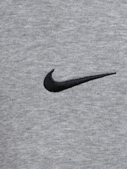 Szary - Nike Little Kids Essential Marl Crew Tracksuit Set - Image 7 of 8