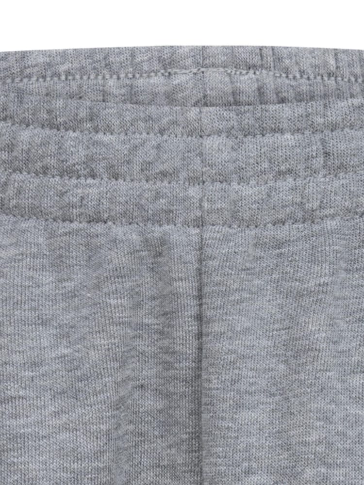 Szary - Nike Little Kids Essential Marl Crew Tracksuit Set - Image 8 of 8