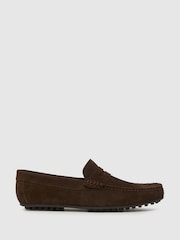 Schuh Russel Suede Driver Shoes - Image 1 of 4