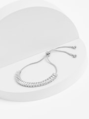 Aela Silver Tone CZ Pully Bracelet - Image 1 of 1