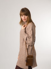 Conkca Bambino Leather Cross-Body Phone Bag - Image 3 of 9