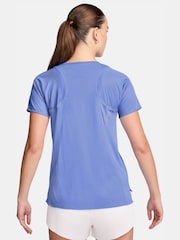 Nike Blue Dri-FIT Race Short Sleeve Running Top - Image 3 of 5