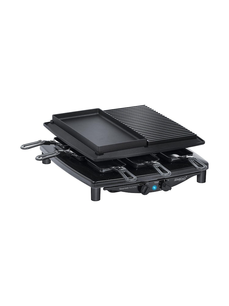 Callow Silver Delux  Raclette With Stone, Griddle and Plancha - Image 1 of 6