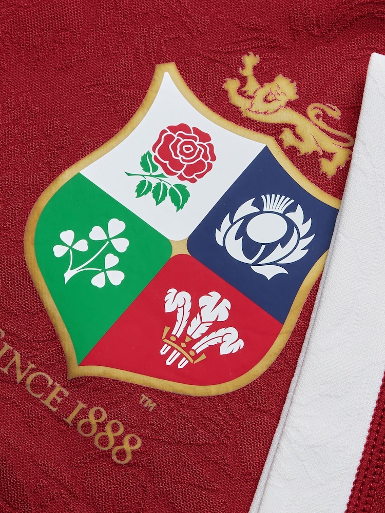Canterbury Red British & Irish Lions Rugby Replica Jersey - Image 10 of 10
