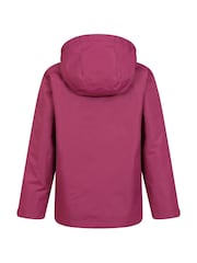 أحمر عنابي - Mountain Warehouse Kids Fell 3-In-1 Water Resistant Jacket - صورة 4 من 5