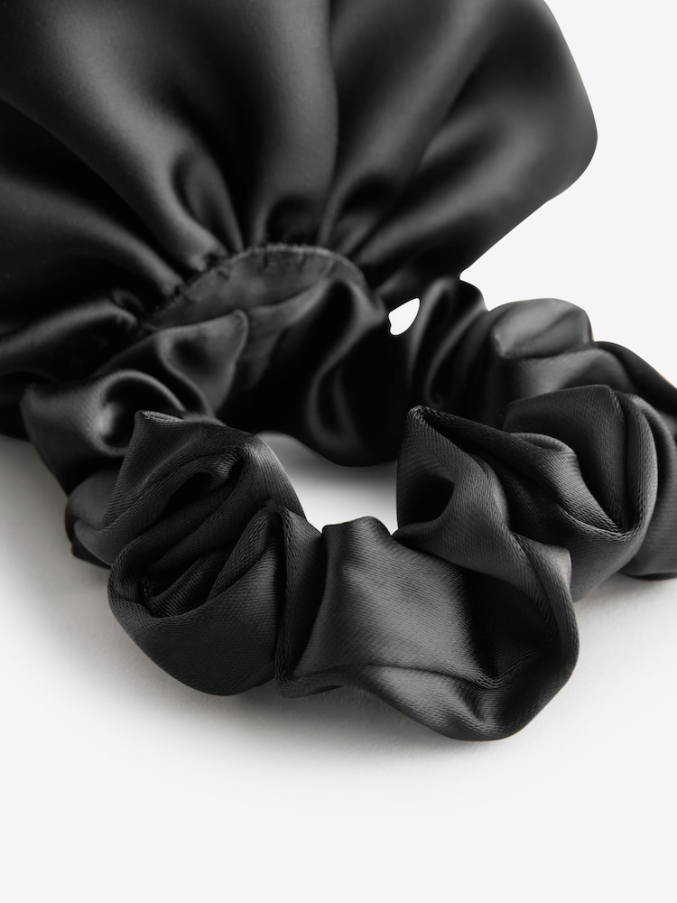 Black Corsage Scrunchie 1 Pack - Image 5 of 5 Black Corsage Scrunchie 1 Pack - Image 5 of 5