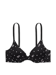 Zwarte hartprint met tekst - Victoria's Secret PINK beha - Image 3 of 3