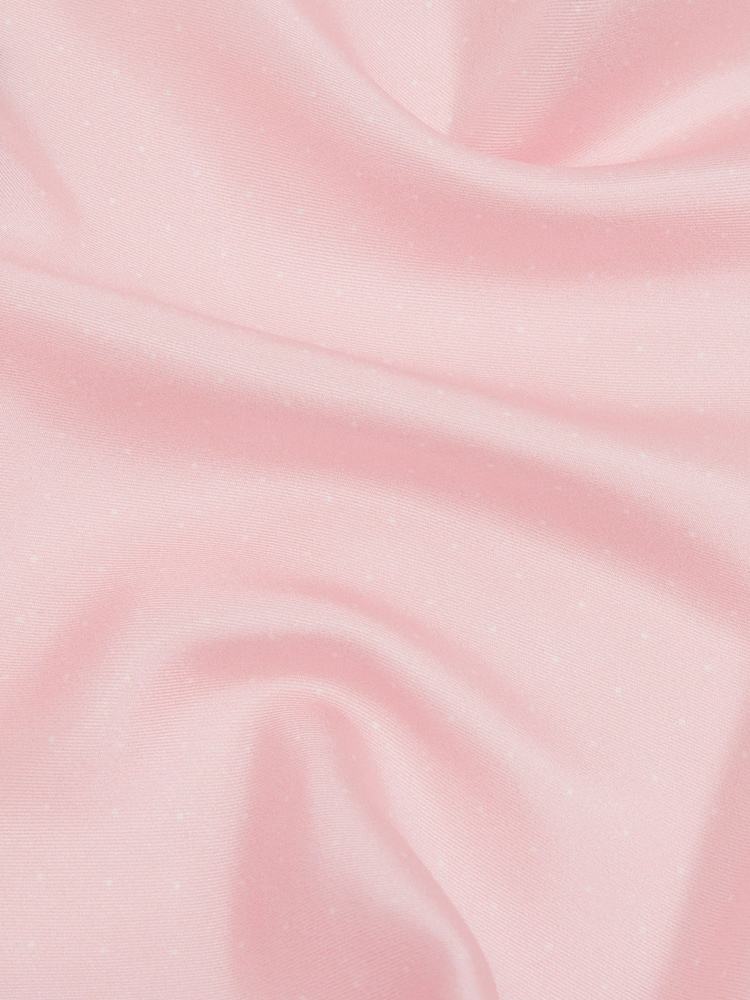 Reiss Light Pink Liam Polka Dot Silk Pocket Square - Image 5 of 5