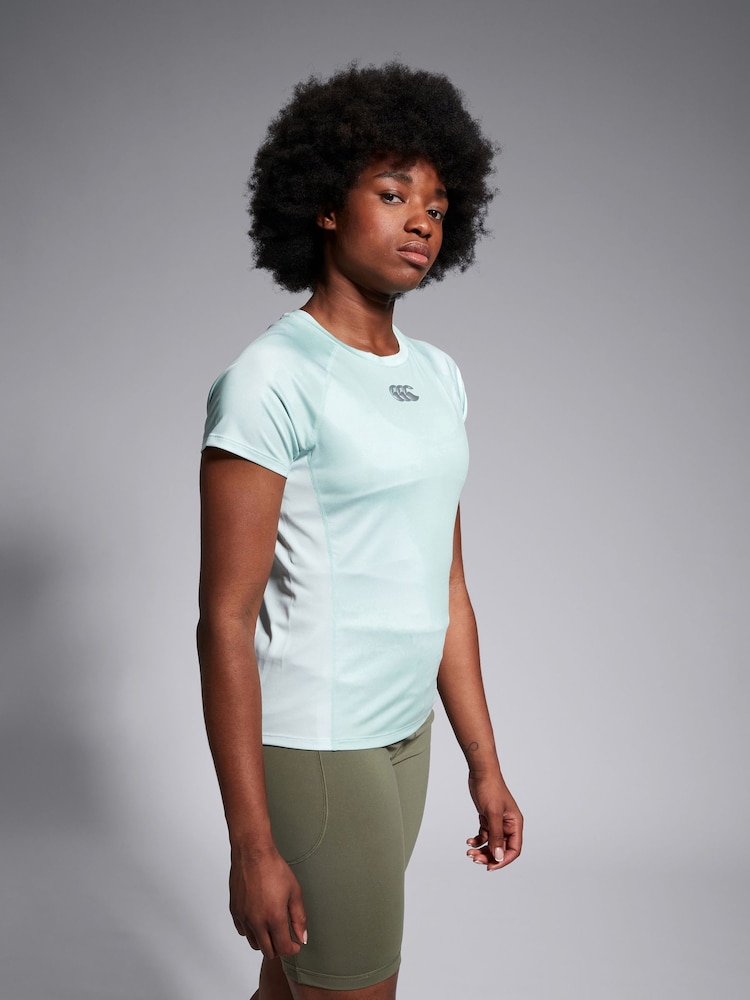 Canterbury Adult Womens Green Vapodri Superlight T-Shirt - Image 3 of 6